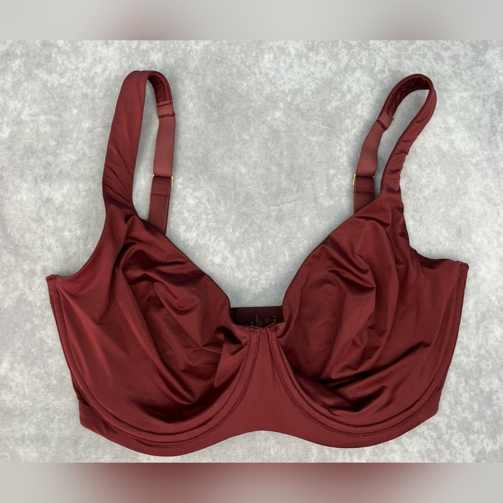 CUUP The Scoop Micro Bra in Red Size 34G